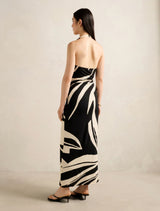 Caitie Draped Jersey Midi Dress Forever New