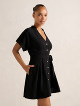 Brydie Belted Mini Dress Forever New