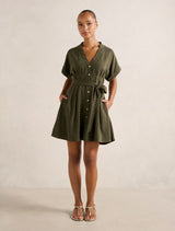 Brydie Belted Mini Dress Forever New