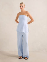 Evelyn Elastic Wide Leg Pants Forever New