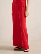 Evelyn Elastic Wide Leg Pants Forever New