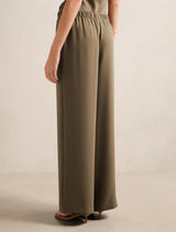 Evelyn Elastic Wide Leg Pants Forever New