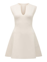 Katerina Petite Crepe Knit Mini Dress