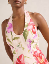 Esther Petite U-Neck Mini Dress