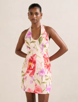 Esther Petite U-Neck Mini Dress