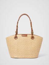 Aria Weave Tote Bag Forever New