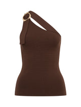 Monroe Asymmetric Knit Top Forever New