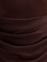 Briella Boat Neck Drape Maxi Dress Forever New