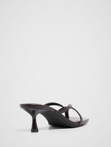 Tammy Toe Thong Heeled Sandal Forever New