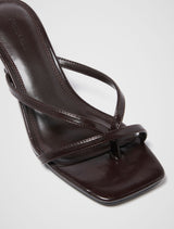 Tammy Toe Thong Heeled Sandal Forever New