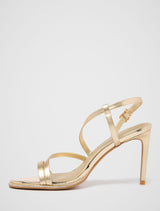 Portia PM Asymmetrical Sandal Heel Forever New