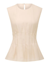 Taylor Pleat Detail Top Forever New