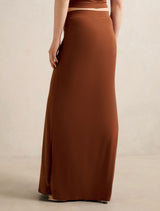 Mimi Flute Maxi Skirt Forever New