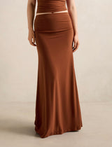 Mimi Flute Maxi Skirt Paprika Co-Ord Forever New