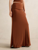 Mimi Flute Maxi Skirt Forever New