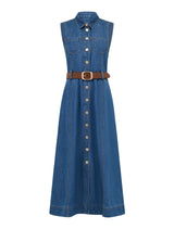 Annalee Sleeveless Shirt Dress Forever New