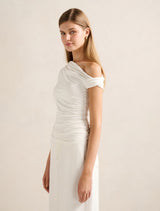 Rylee Tipped Shoulder Top