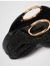 Sandra Round Handle Bow Clutch Forever New