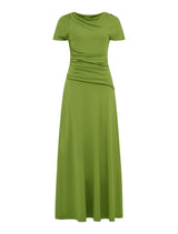 Gemini High Neck Jersey Maxi Dress Forever New