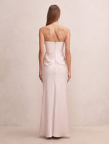 Isra Drape Strapless Maxi Dress Forever New