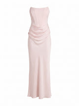 Isra Drape Strapless Maxi Dress Forever New