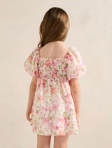 Juliana Girls Puff Sleeve Dress Forever New