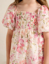 Juliana Girls Puff Sleeve Dress Forever New