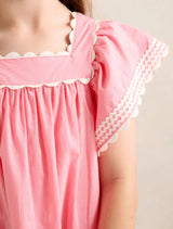 Maisie Girls Flutter Sleeve Dress Forever New