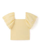 Pippa Girls Flutter Sleeve Top Forever New