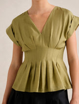 Vanessa V Neck Top