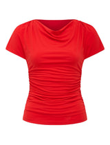 Stormi Spliced Shoulder Top Forever New