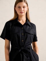 Danica Cotton Shirt Midi Dress Forever New