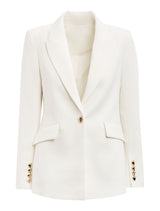 Trixie Gold Button Blazer Forever New
