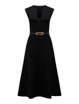 Celia Petite Extended Shoulder Midi Dress Forever New