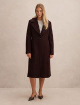 Danielle Single Breasted Coat Forever New