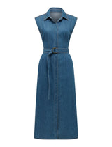 Hailey Shirt Dress Mid Wash Forever New