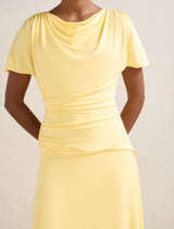 Gemini Dress Petite High Neck Jersey Forever New