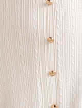 Violetta Stitch Interest Mini Dress Forever New