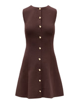 Lucienne Fit And Flare Knit Mini Dress Forever New