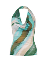 Della Cowl Halter Top Forever New