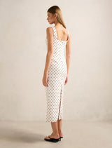 Jana Stretch Linen Midi Dress Forever New