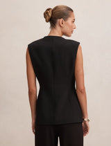 Myra Sleeveless Blazer Forever New