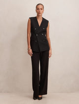 Myra Sleeveless Blazer Forever New