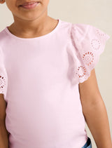 Aurora Flutter Sleeve Girls T-Shirt