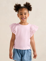 Aurora Flutter Sleeve Girls T-Shirt