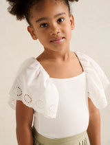 Aurora Flutter Sleeve Girls T-Shirt Forever New