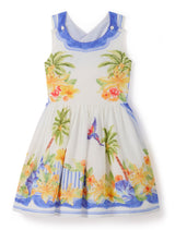 Piper Criss-Cross Back Girls Dress Forever New