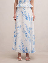 Maisie Circle Midi Skirt Suki Floral Co-Ord Forever New