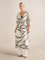 Tyla Summer Kaftan 0 Sabine Abstract Forever New