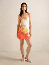 Sinclair Printed Mini Dress Forever New